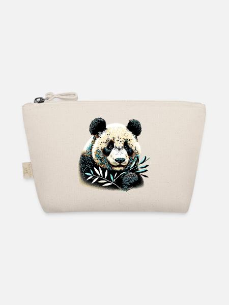 Panda - Bio-Täschchen - Natur