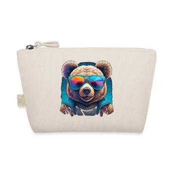 Cooler Teddy - Bio-Täschchen - Natur - Vorne