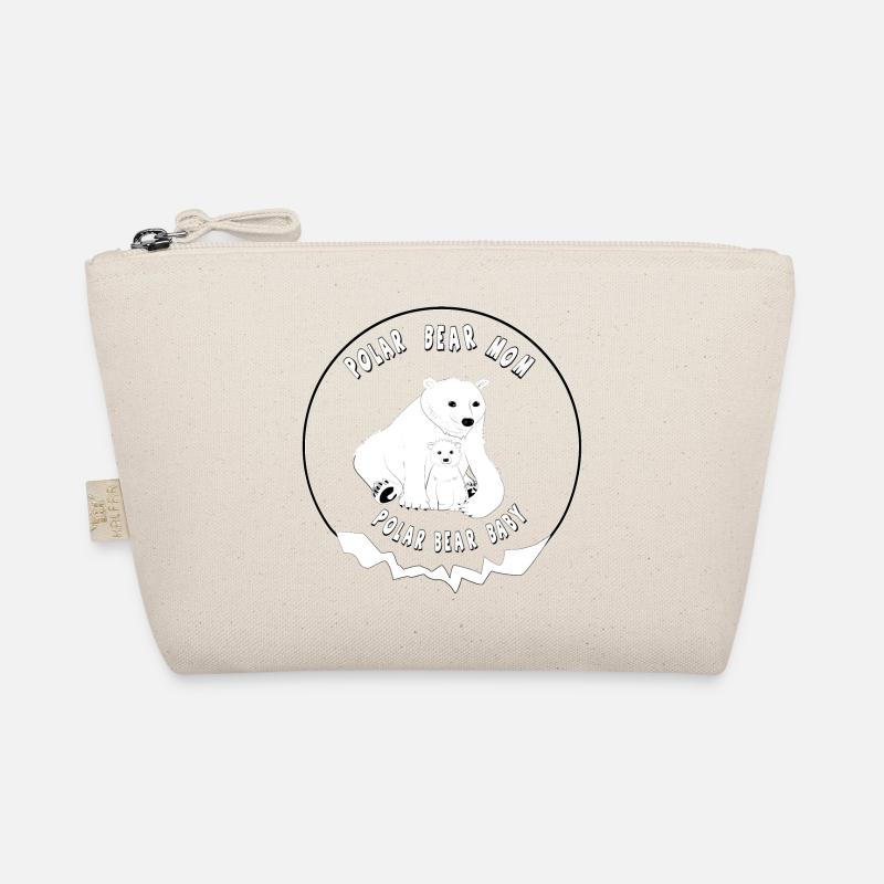Polar Bears - Bio-Täschchen - Natur