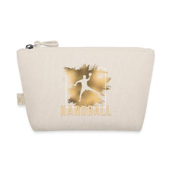 Handball - Bio-Täschchen - Natur - Vorne
