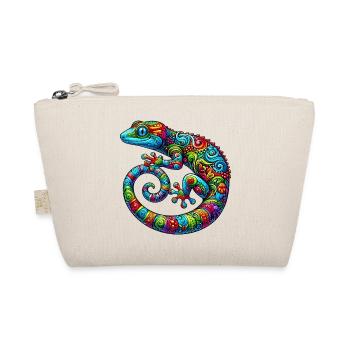 Gecko - Bio-Täschchen - Natur - Vorne