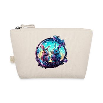 Animal dans la bulle de savon / enfantin / mignon / lapin - Trousse biologique - nature - Devant