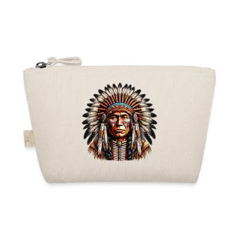 American Indian American Red Skin - Organic Pouch - nature - Front