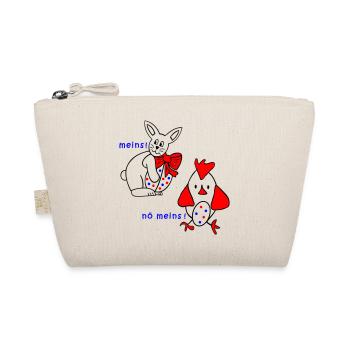 Lapin et poulet avec œuf de Pâques - Trousse biologique - nature - Devant