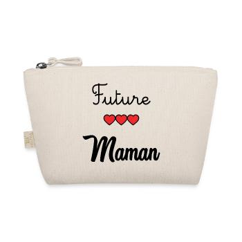MOM. MOTHER'S DAY. HAPPY MOTHER'S DAY - Organic Pouch - nature - Front