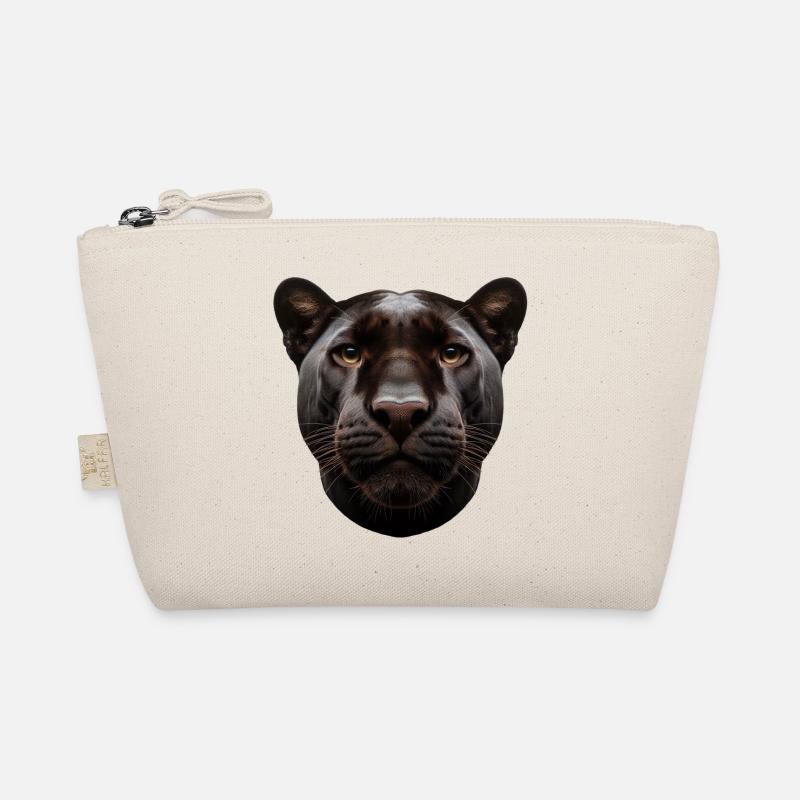 A Focused Panther Organic Pouch