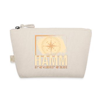 Hamm Koordinaten - Bio-Täschchen - Natur - Vorne