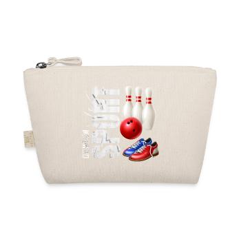 Eins mit dem Sport - Bowling - Bio-Täschchen - Natur - Vorne