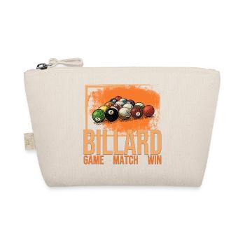 Game - Match - Win - Billard - Bio-Täschchen - Natur - Vorne