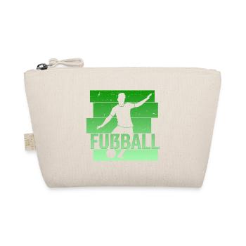 Fußball - Bio-Täschchen - Natur - Vorne