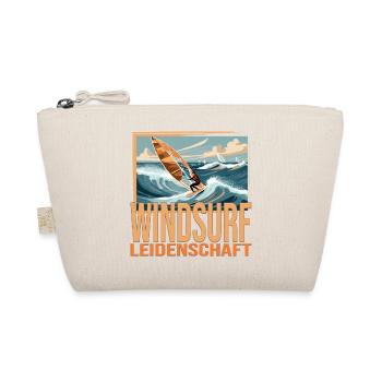 Windsurf Leidenschaft - Bio-Täschchen - Natur - Vorne