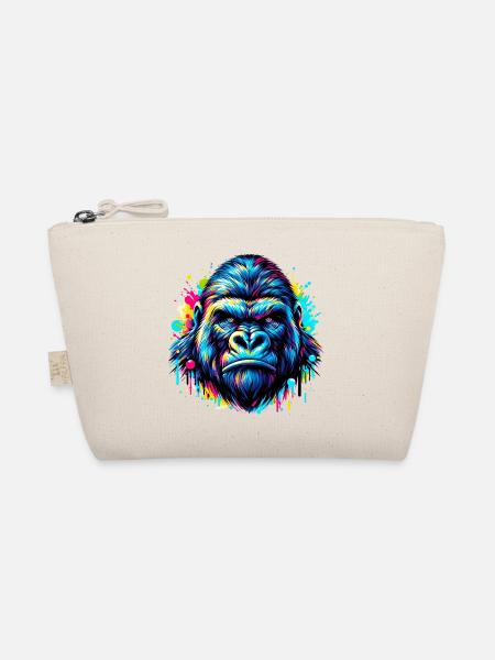 Gorilla - Bio-Täschchen - Natur