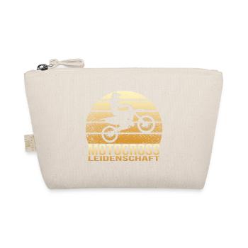 Motocross Leidenschaft - Bio-Täschchen - Natur - Vorne