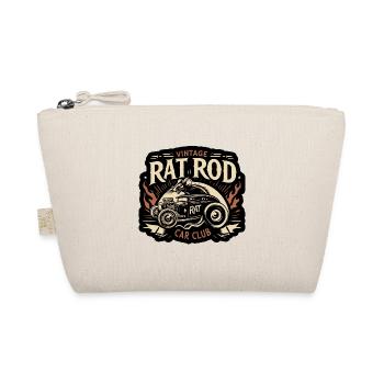 Ratsking Ratlook Shirt – Rustic Custom Style - Organic Pouch - nature - Front