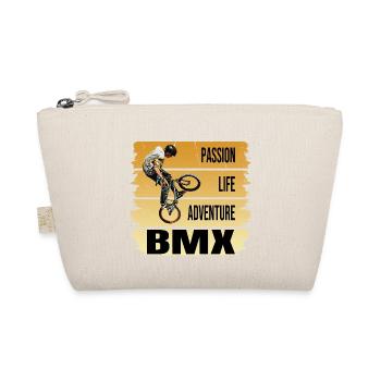 Passion - Life - Adventure - BMX - Bio-Täschchen - Natur - Vorne