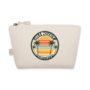 Coucher de soleil avec les palmiers - Trousse biologique - nature - Devant