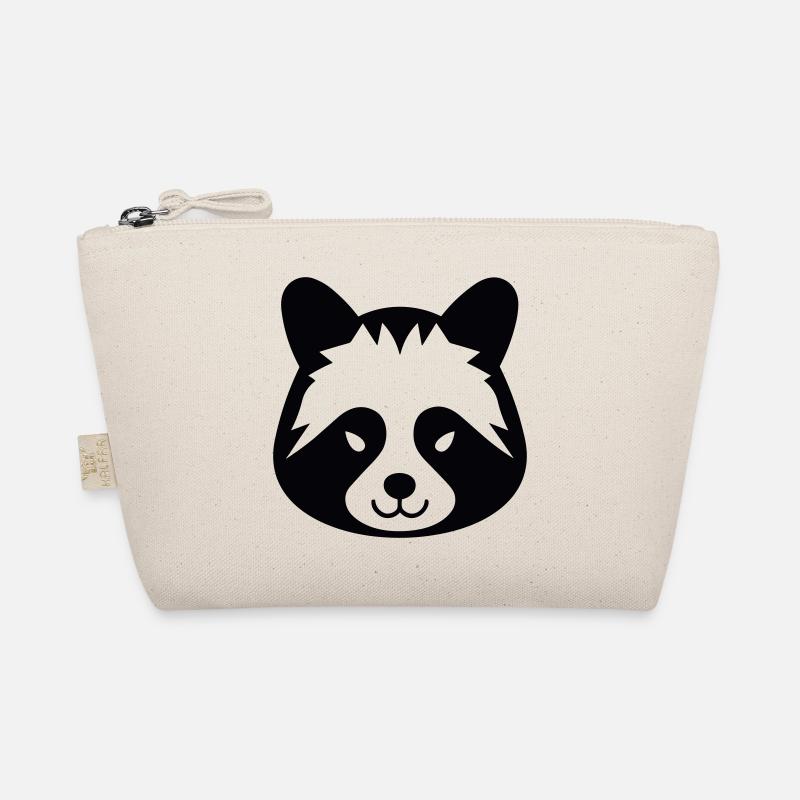 Panda-Kopf Bio-Täschchen