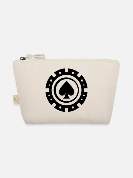 Jeton de poker - Trousse biologique - nature - Devant