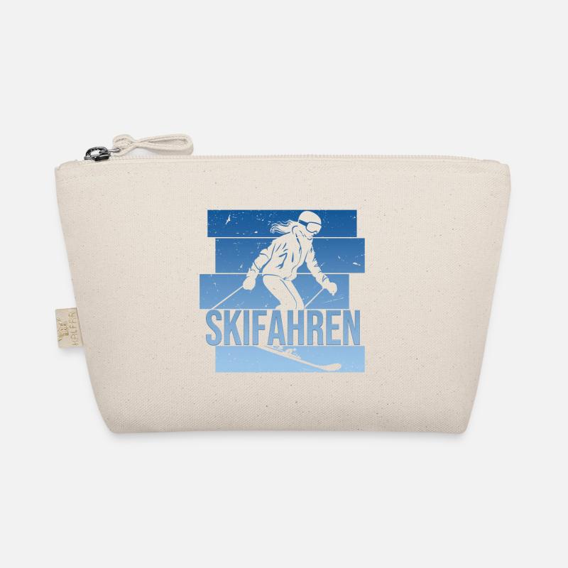 Skifahren Bio-Täschchen