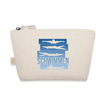 Schwimmen - Bio-Täschchen - Natur - Vorne