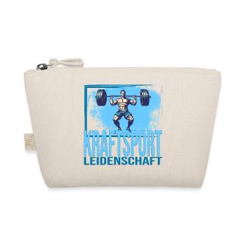 Kraftsport Leidenschaft - Bio-Täschchen - Natur - Vorne