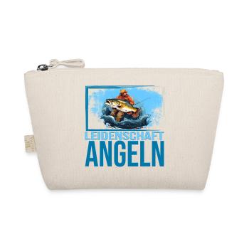 Leidenschaft Angeln - Bio-Täschchen - Natur - Vorne