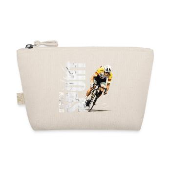 Eins mit dem Sport - Radsport - Bio-Täschchen - Natur - Vorne