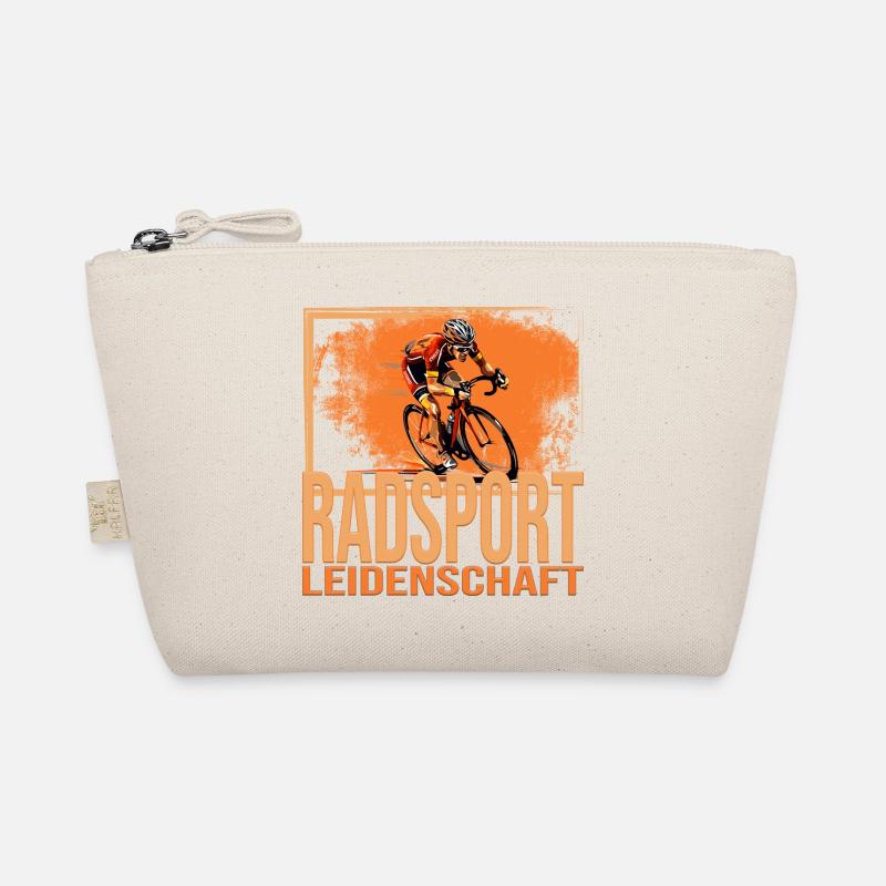 Radsport Leidenschaft - Bio-Täschchen - Natur