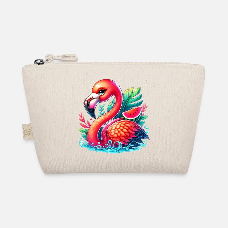 Flamingo Organic Pouch