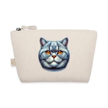 Britisch Kurzhaar Katze - Bio-Täschchen - Natur - Vorne