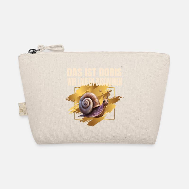 Das ist Doris Wir laufen zusammen - Bio-Täschchen - Natur