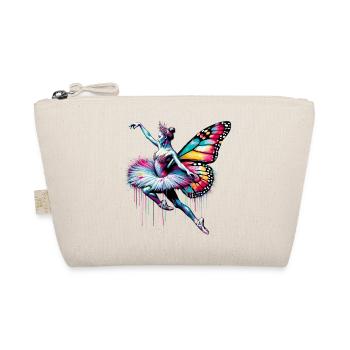 Ballerine avec des ailes de papillon papillons tutu - Trousse biologique - nature - Devant