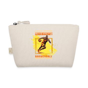 Basketball: Lebe deine Leidenschaft - Bio-Täschchen - Natur - Vorne