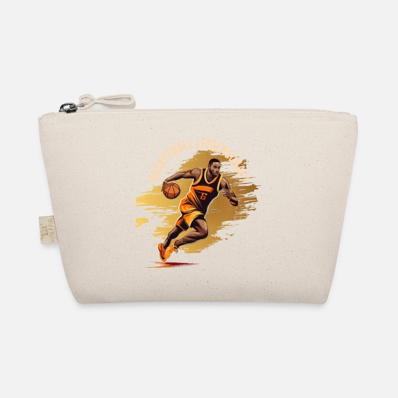 Basketball Leidenschaft Bio-Täschchen