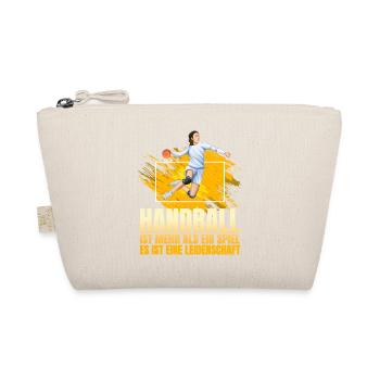 Handball ist mehr als ein Spiel es ist eine... - Bio-Täschchen - Natur - Vorne