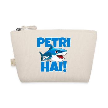 Petri Hai , Petri Heil Angler Glück - Organic Pouch - nature - Front