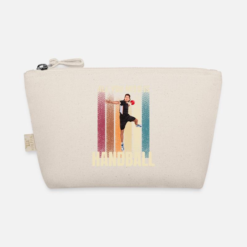 All you Need is Handball - Bio-Täschchen - Natur