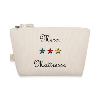 MERCI. MAÎTRESSE. MAÎTRE. MERCI MAÎTRESSE - Trousse biologique - nature - Devant