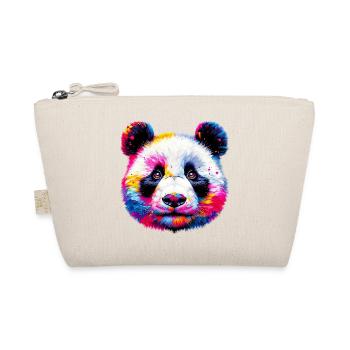Panda - Bio-Täschchen - Natur - Vorne