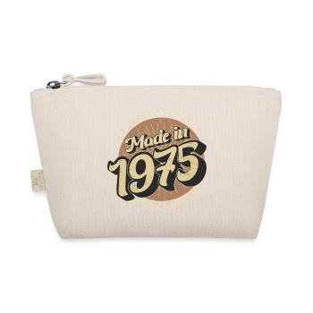 Made in 1975 Vintage Retro Limited Edition - Bio-Täschchen - Natur - Vorne