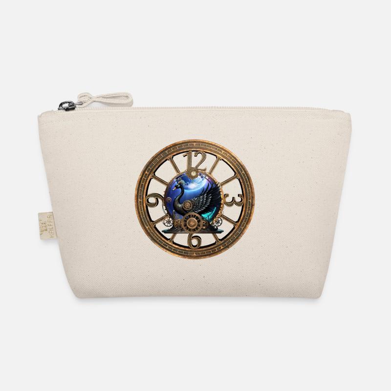 Cygne Steampunk Noir Trousse biologique