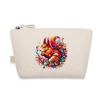 Squirrel - Organic Pouch - nature - Front