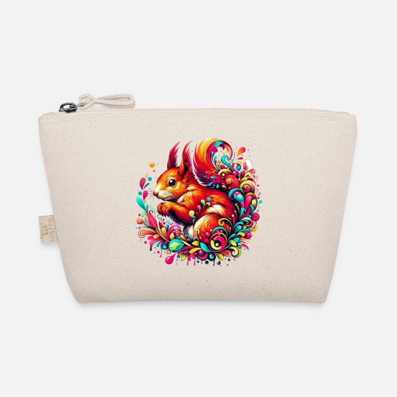 Squirrel - Organic Pouch - nature