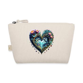 Wonderful heart of nature. - Organic Pouch - nature - Front