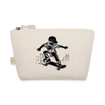 Garçon de skateboard - Trousse biologique - nature - Devant