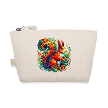 Squirrel - Organic Pouch - nature - Front