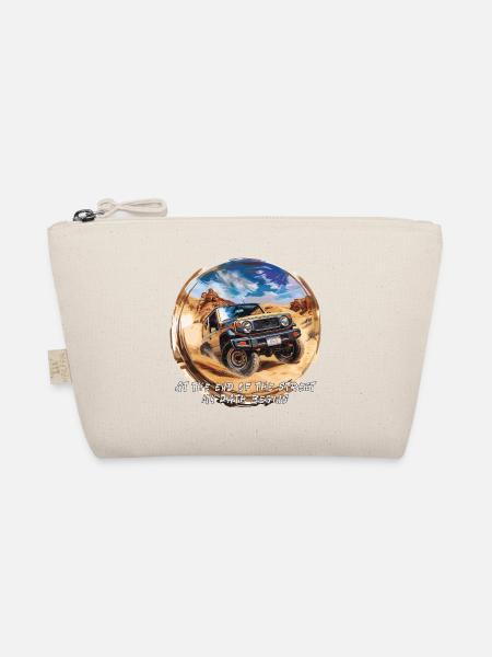 Jimny 4x4 Offroad Off Road End Street - Bio-Täschchen - Natur
