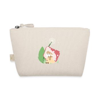 fille champignon en couleur - Trousse biologique - nature - Devant