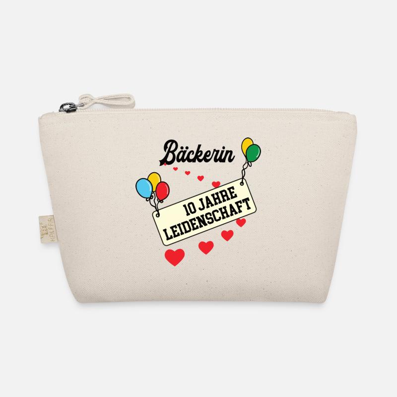 Bäckerin Jubiläum 10 Jahre 10. jähriges Jubi Bio-Täschchen