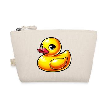 Ente Ente Ente Ente Ente - Bio-Täschchen - Natur - Vorne